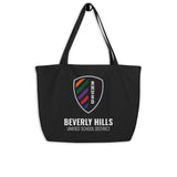 BHUSD One-sided Large Organic Tote Bag