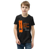 Black Youth Short Sleeve T-Shirt - National Bullying Prevention Month and Unity Day