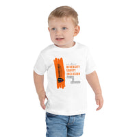 White Toddler Short Sleeve Tee - National Bullying Prevention Month and Unity Day