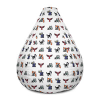 BHUSD Mascot Bean Bag Chair with Filling