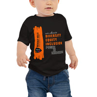 Black Baby Jersey Short Sleeve Tee - National Bullying Prevention Month and Unity Day