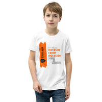 White Youth Short Sleeve T-Shirt - National Bullying Prevention Month and Unity Day