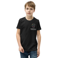 BHUSD Sm Logo Black Youth Short Sleeve T-Shirt