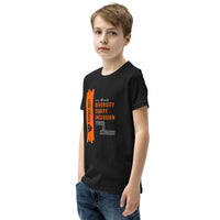 Black Youth Short Sleeve T-Shirt - National Bullying Prevention Month and Unity Day