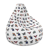 BHUSD Mascot Bean Bag Chair with Filling