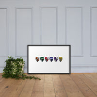 BHUSD Shields Art Print